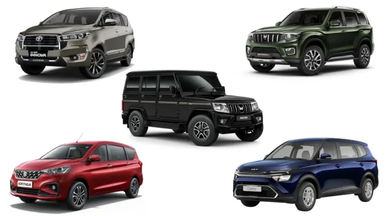 Best 7 Seater Cars in India 2026 Under 15 Lakh – Real Mileage and 5-Year Maintenance Cost