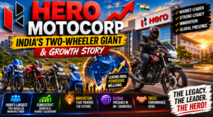 Hero MotoCorp motorcycles showcase India's leading two-wheeler manufacturer, market leadership, innovation, and growth in the automotive sector.