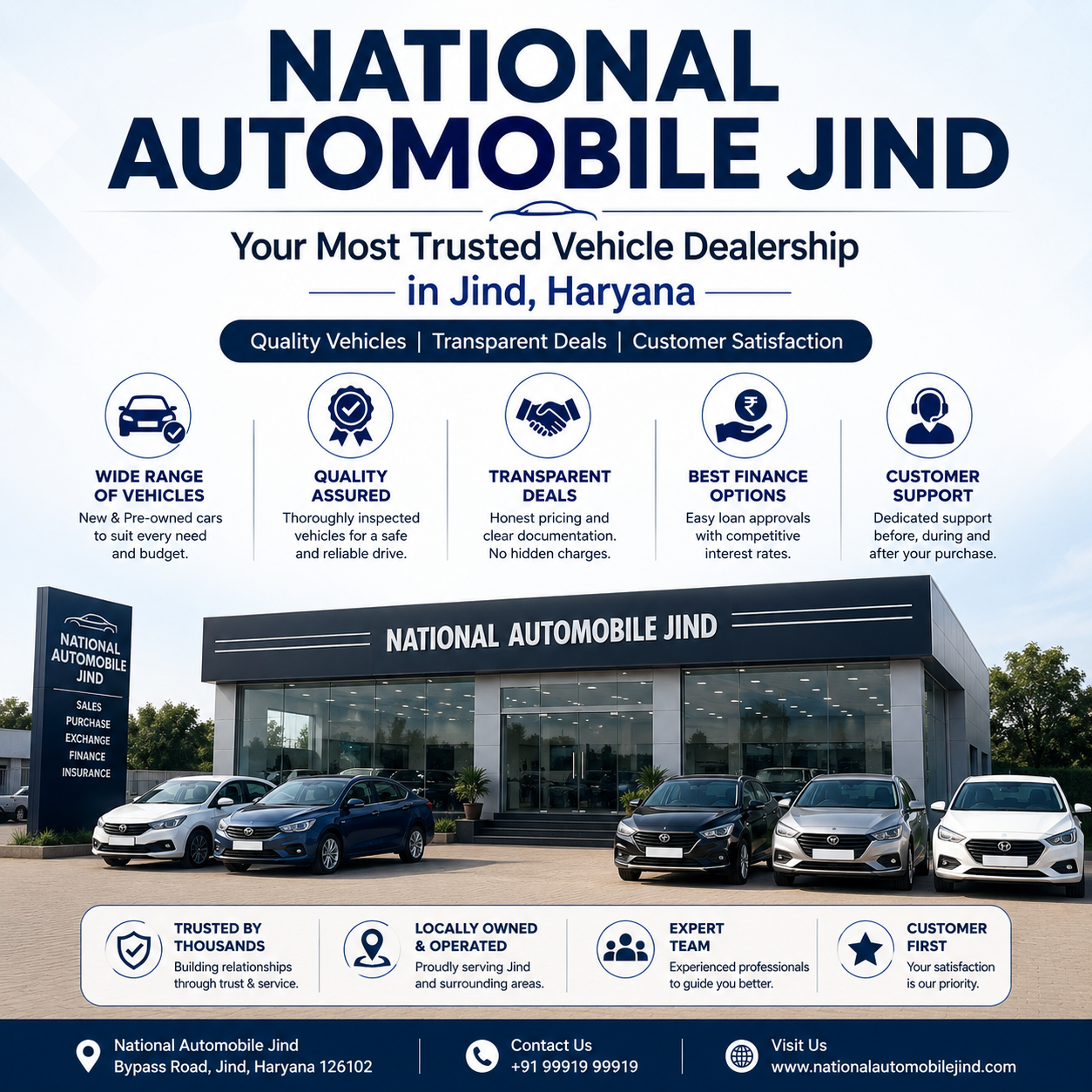 National automobile dealership promotion