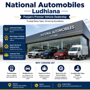 National Automobiles Ludhiana – Punjab’s Premier Vehicle Dealership