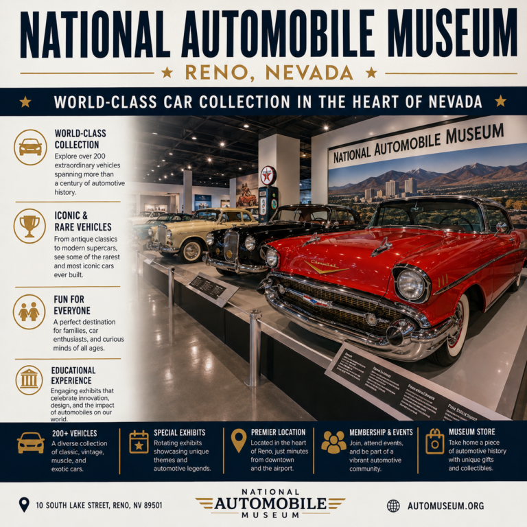 National Automobile Museum Reno Nevada – World-Class Car Collection in the Heart of Nevada